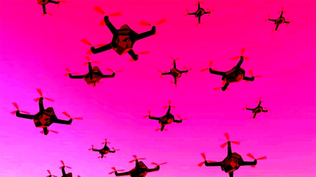 swarm of drones