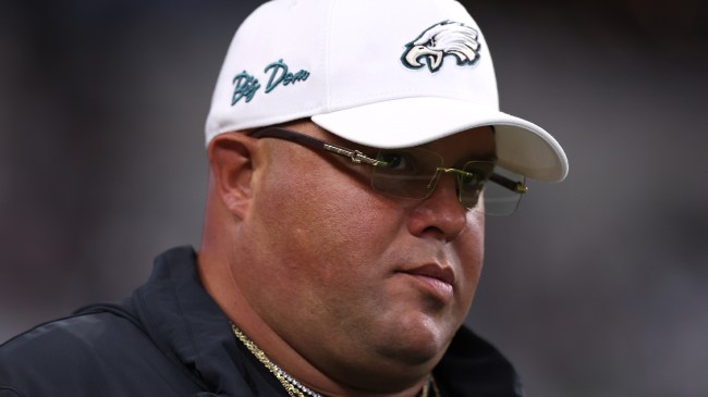 Eagles employee Big Dom Disandro