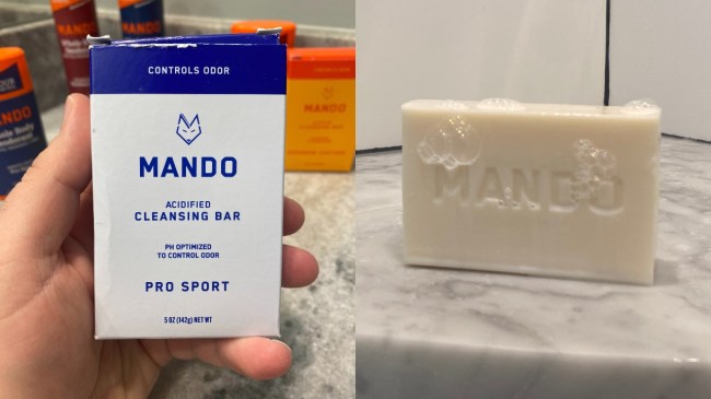 Mando 4-in-1 Acidified Cleansing Bar