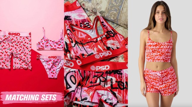 PSD Valentine's Day underwear