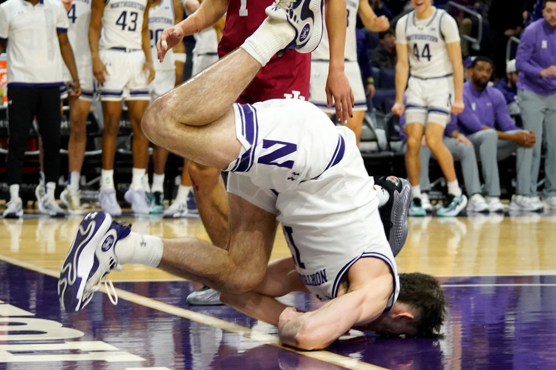 Brooks Barnhizer Fall Northwestern Basketball