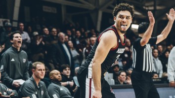 UMass Basketball Star Drops 46 Points After Vicious Puke-And-Rally During Record-Setting Foul War
