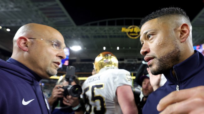 James Franklin and Marcus Freeman