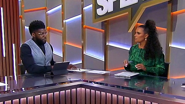 joy taylor emmanuel acho speak