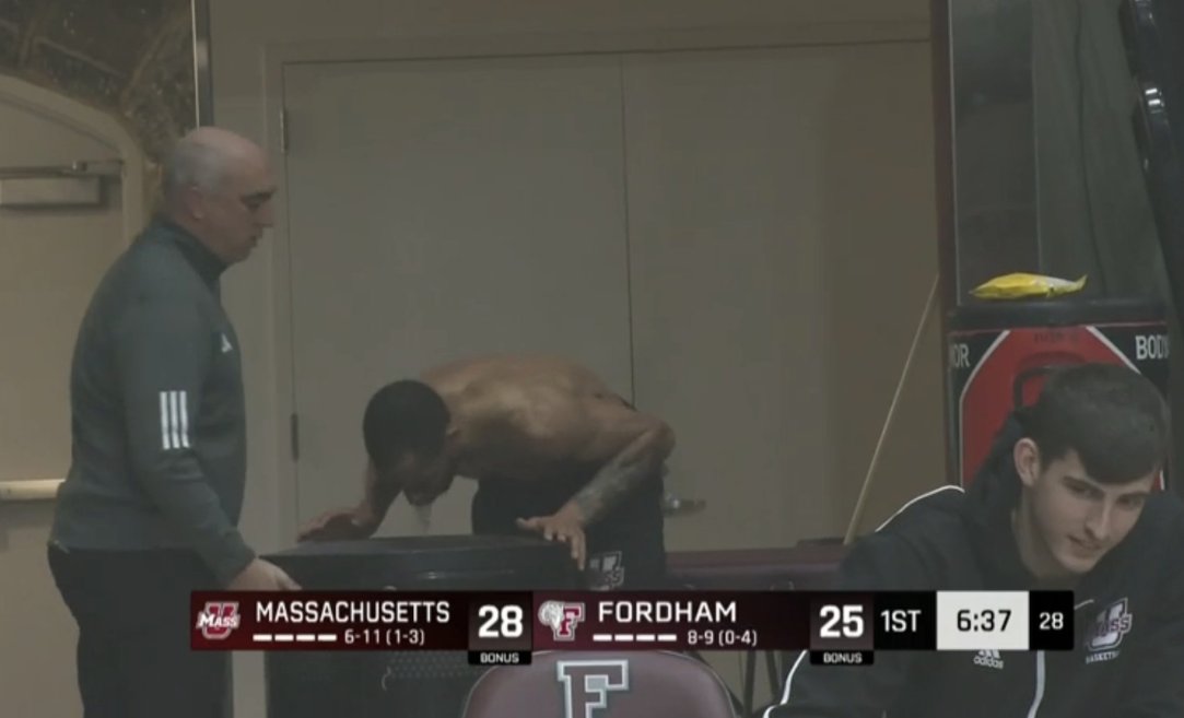 Rahsool Diggins Vomit Fordham Basketball