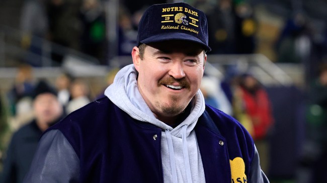 Shane Gillis at Notre Dame game