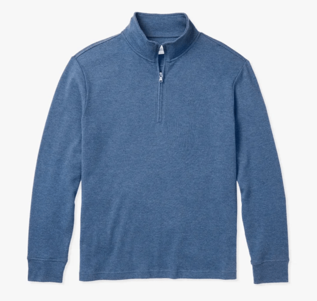 Larchmont Seawool Quarter Zip