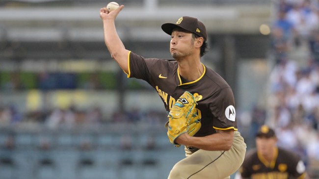San Diego Padres pitcher Yu Darvish
