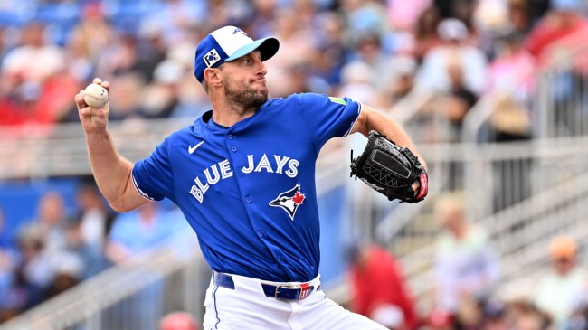 Toronto Blue Jays starting pitcher Max Scherzer