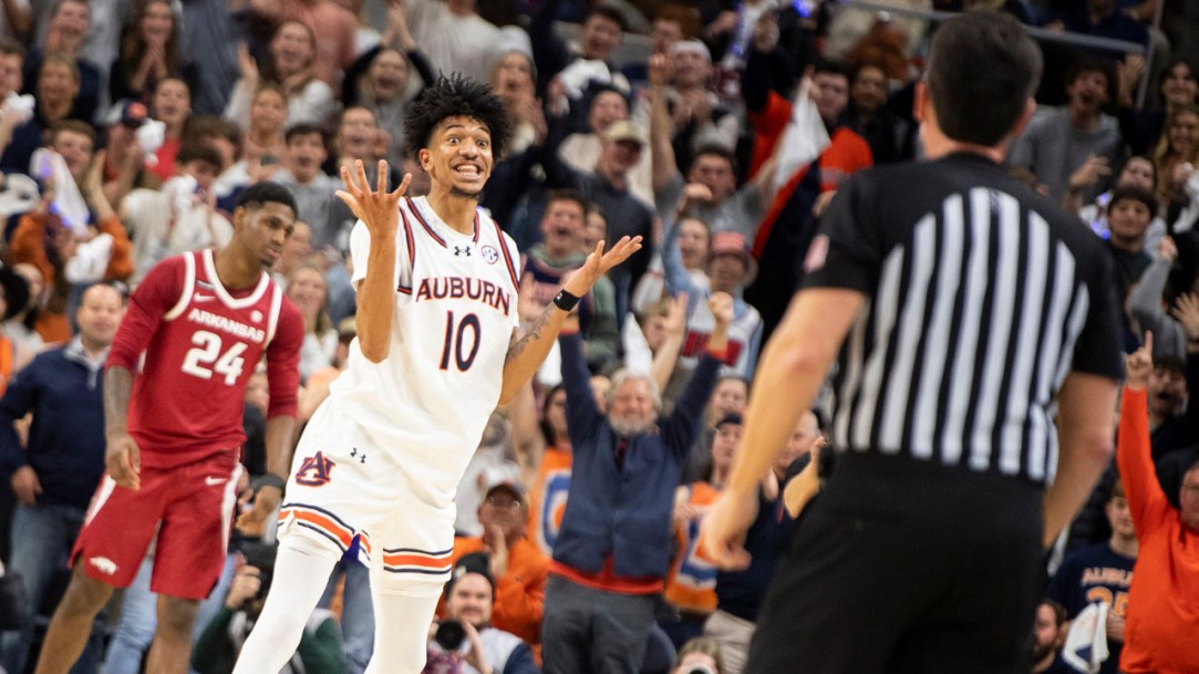 Chad Baker-Mazara Technical Foul Auburn Basketball