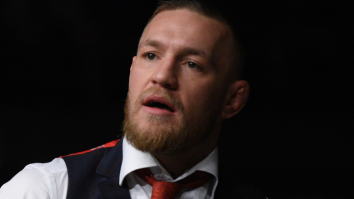 Conor McGregor Spits In Heckling Fan’s Face For Yelling ‘Let’s Go Khabib’ At Him