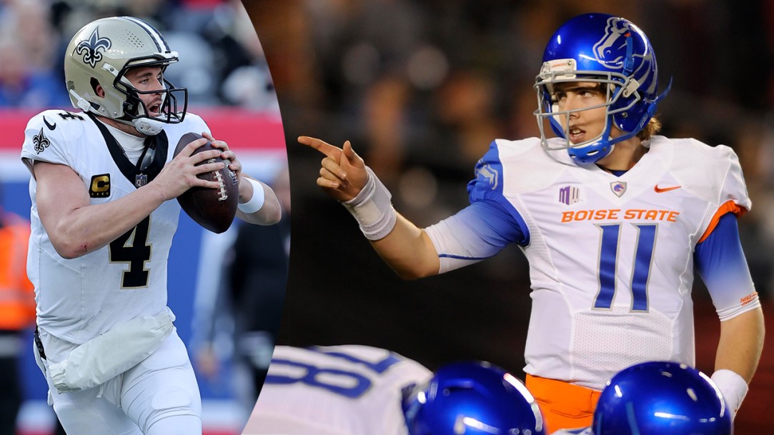 Derek Carr Kellen Moore Saints Fresno State Boise State