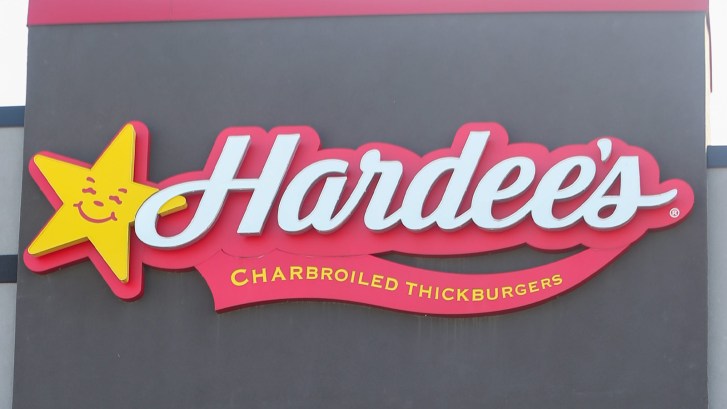 Hardee's sign