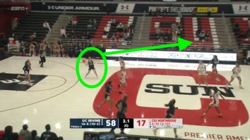 UC Irvine Women’s Basketball Shows Utmost Disrespect With Insane Full-Court Heave During Blowout