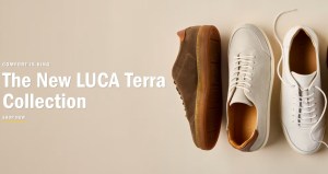 LUCA shoes available at Huckberry