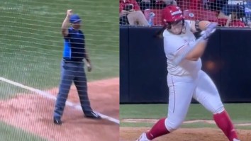 Ump Show Ends Louisiana Softball Upset Bid When Blinded Blue Casts Himself In Starring Role