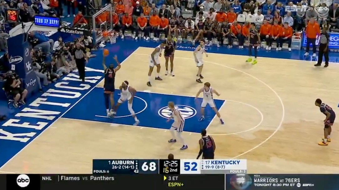 Auburn Kentucky Basketball ABC Broadcast