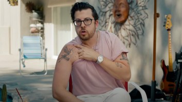 Christopher Mintz-Plasse Explains Why He Got A Santana-Inspired Tattoo After ‘Tripping On A Bunch Of Mushrooms In The Desert’