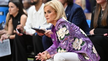 Kim Mulkey Somehow Evades Technical Foul In UCLA Loss Before Taking Frustrations Out On LSU Student