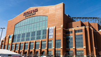 March Madness Games Played Inside 1/4th Of NFL Stadium Creates Unusual Optics Configuration