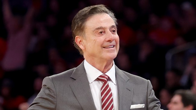 St. John's coach Rick Pitino