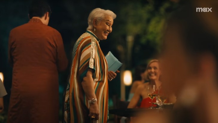 Sritala Hollinger wearing a Jacob & Co Fleurs de Jardin watch valued at $460,000 in Season 3 of The White Lotus