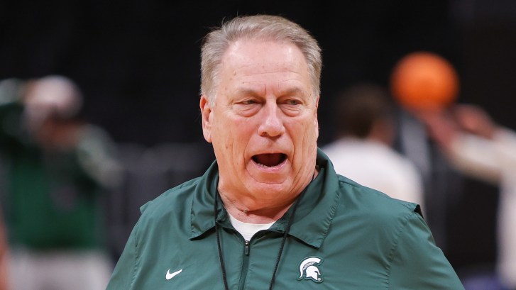 Michigan State coach Tom Izzo