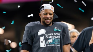 Saquon Barkley Fires Back At Critics After Playing Round Of Golf With Donald Trump