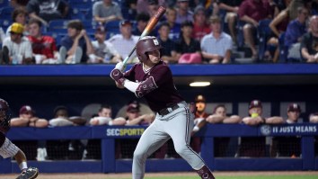 Texas A&M Baseball Brings Out Masters-Themed Home Run Celebration