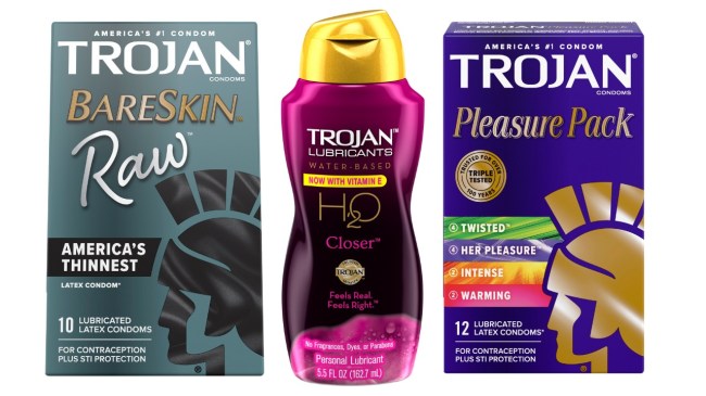 Trojan condoms