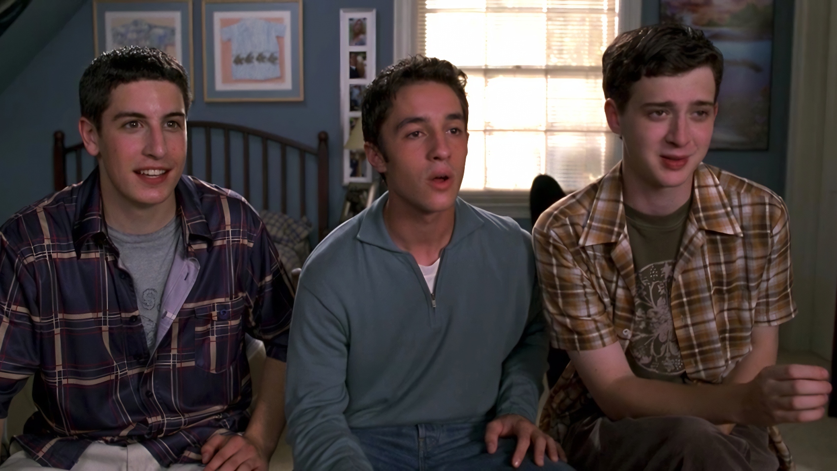 1999 cast of American Pie including Jim, Kevin, and Finch
