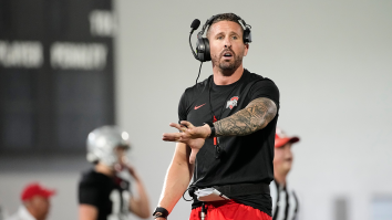 Ohio State Legend Brian Hartline Unveils New Tattoo Sleeve In First Practice As Offensive Coordinator