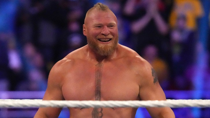 WWE wrestler Brock Lesnar