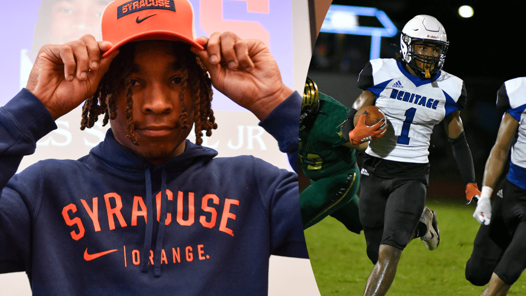 Demetres Samuel Syracuse Two-Way Football Player 16 Freshman