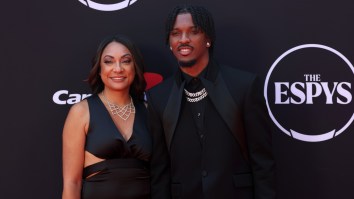 Jayden Daniels’ Mom Goes Viral For Accompanying QB To Brandon Aiyuk’s Wedding