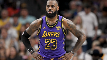 Rapper Who Criticized LeBron James’ Wife Sits Courtside At Lakers-Timberwolves Playoff Game