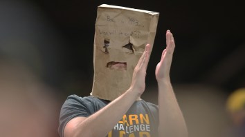Pittsburgh Pirates Cite ‘Unwritten’ Safety Rule To Force Fan To Remove Paper Bag From His Head