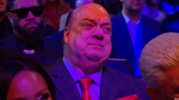 Paul Heyman Gets Emotional & Tears Up Durng Triple H’s Hall Of Fame Induction Ceremony