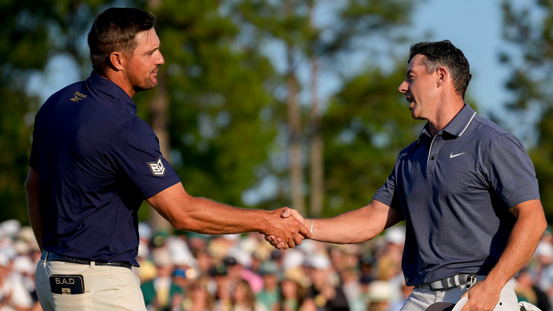 Rory McIlroy Bryson DeChambeau Silence Talk