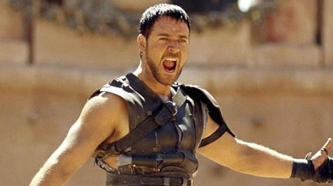 Russell Crowe in Gladiator