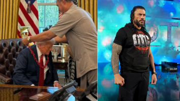 President Trump Gifted Ula Fala Hours After Roman Reigns Praised Him
