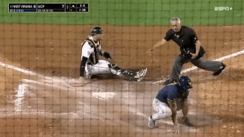 Chaos Ensues As Embarrassing Brain Fart Propels West Virginia To Victory On Brutal Baseball Error