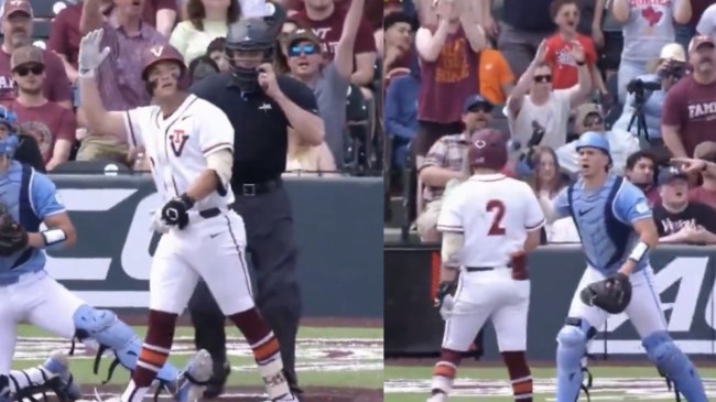 Virginia Tech baseball plays North Carolina