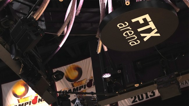FTX-logo-at-the-bottom-of-the-scoreboard-in-Miami