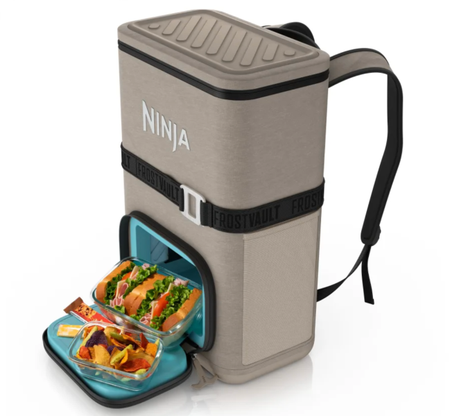 Ninja FrostVault™ Go 24-Can Backpack Soft Cooler with Cold Dry Zone