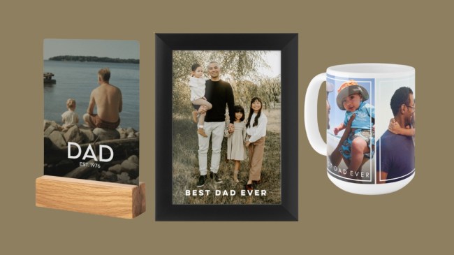 Shutterfly Father's Day gifts