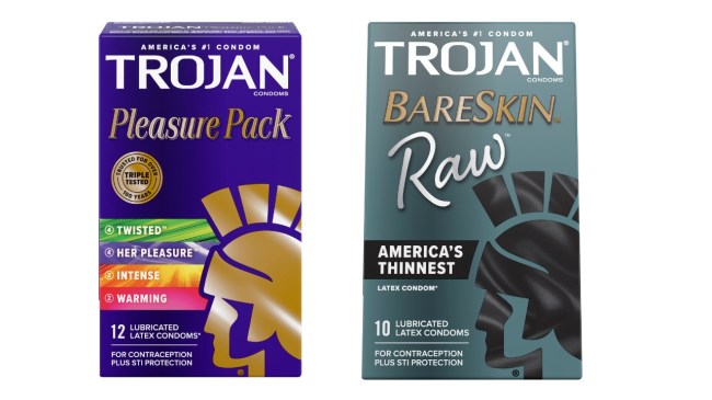 Trojan condoms for your first date