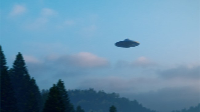 UFO-over-the-mountains-forest