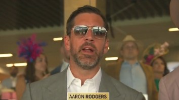 Pat McAfee Suggests Aaron Rodgers Did Something ‘Woke’ To Obtain The Ring Spotted On His Finger At Kentucky Derby