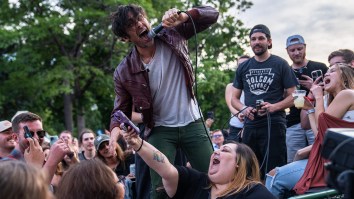 The All-American Rejects Have Embarked On A Tour Where They’re Playing Concerts In Random Backyards In The Midwest